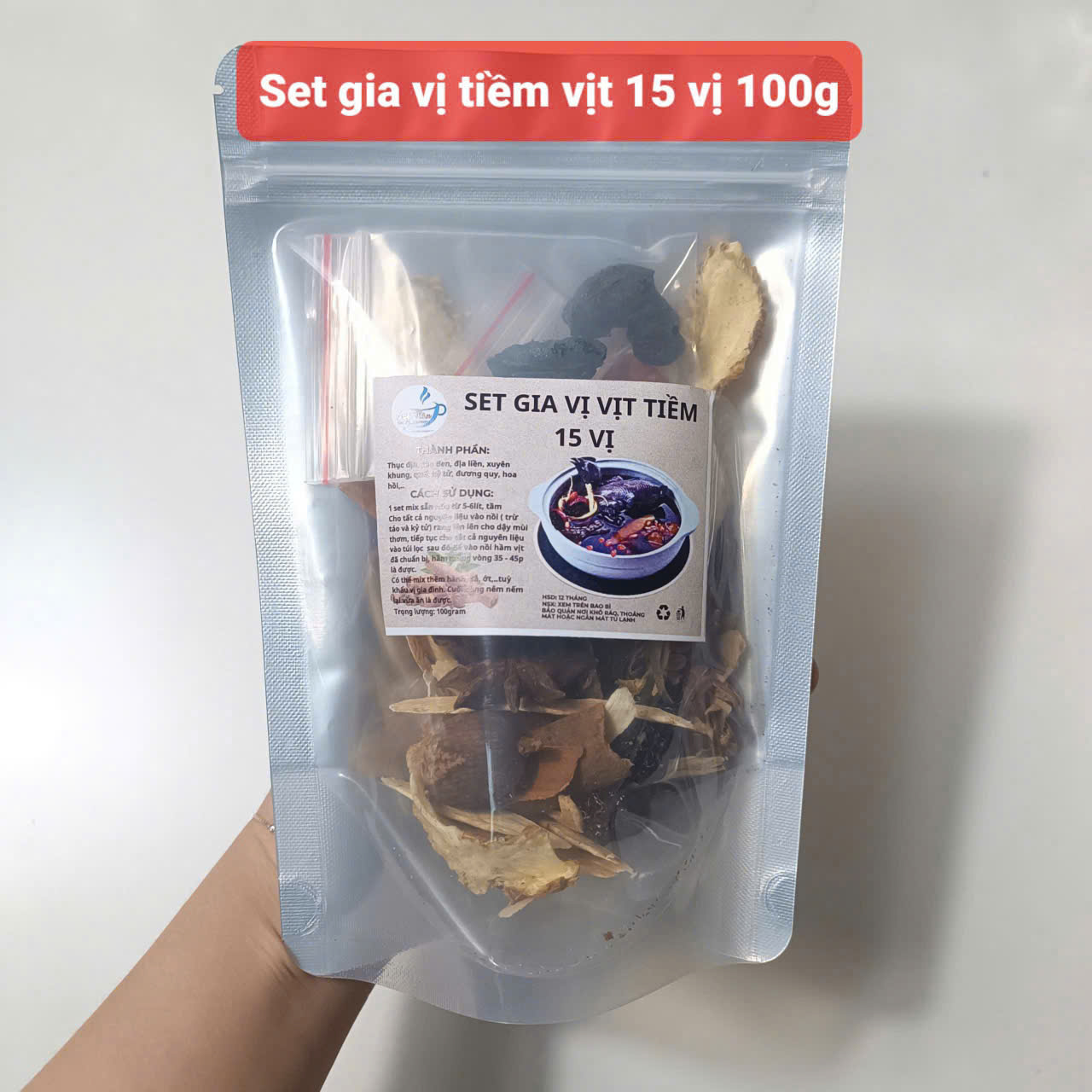 Set tiềm gà và vịt
